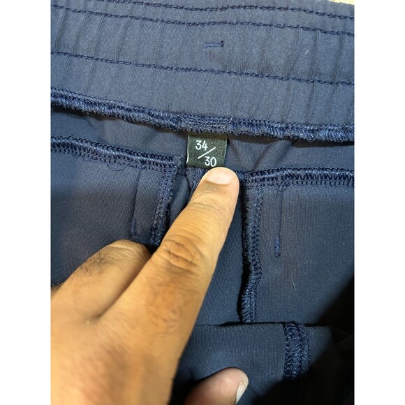 PUBLIC REC All Day EveryDay Jogger Pants 34 x 30 Stretch Comfy Zip Pockets Navy - Picture 3 of 8